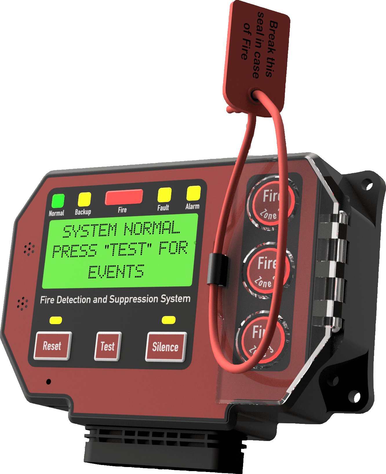 EXTINQUIX 300 fire suppression control panel